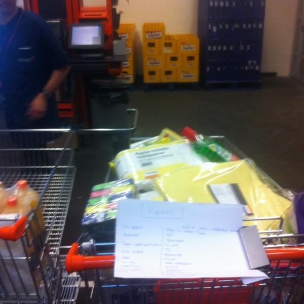 Photo taken at Colruyt by Rinke V. on 7/12/2012