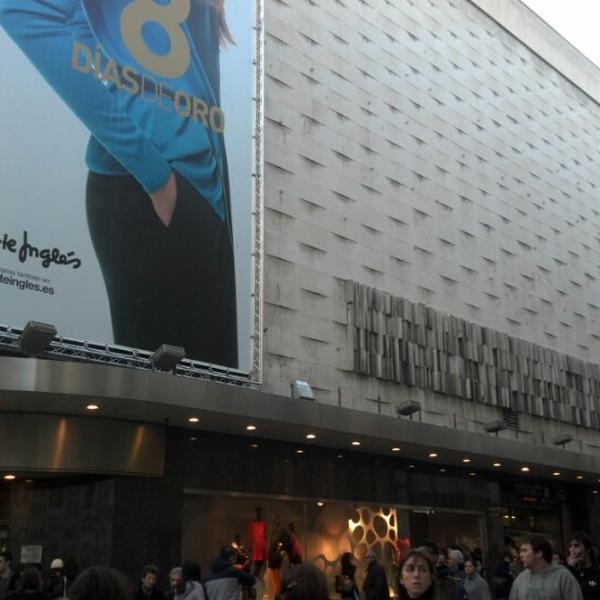 Photo taken at El Corte Inglés by Arturo M. on 11/2/2012