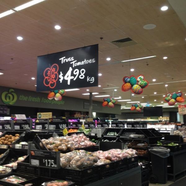 Photo taken at Woolworths by Jo on 3/25/2012