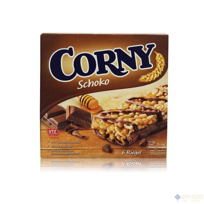 Corny康尼 巧克力麦片棒6条装 Corny康尼 巧克力麦片棒6条装