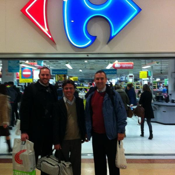 Photo taken at Carrefour by Leo T. on 2/14/2013