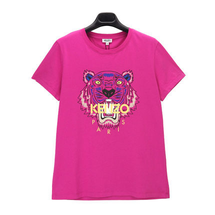 正品 KENZO 16年春夏女士时尚虎头印花时尚短袖T恤 4YD-2TS721 正品 KENZO 16年春夏女士时尚虎头印花时尚短袖T恤 4YD-2TS721