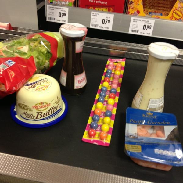 Photo taken at REWE City by ShaneDoe on 2/15/2013