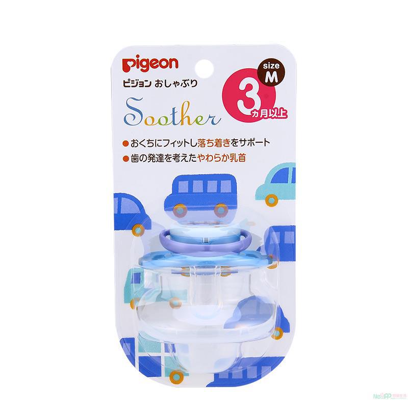 日本贝亲Pigeon 汽车安抚奶嘴M 3个月以上