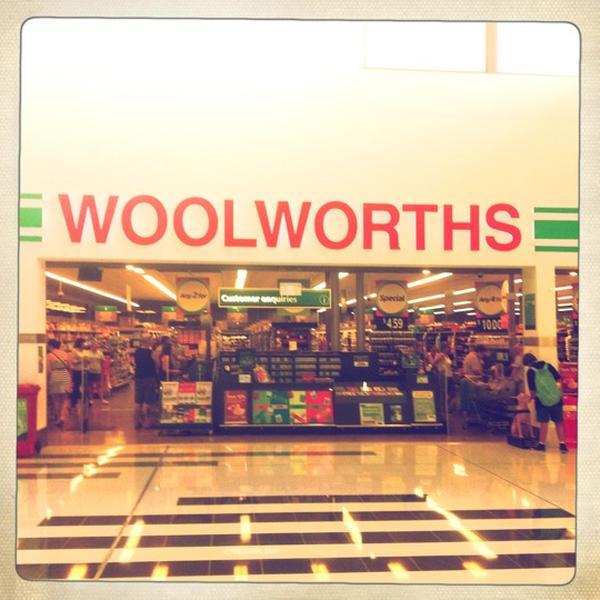 Photo taken at Woolworths by Greg W. on 3/1/2012