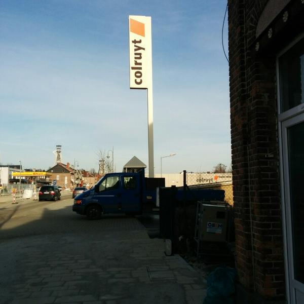 Photo taken at Colruyt by charlotte d. on 1/18/2014