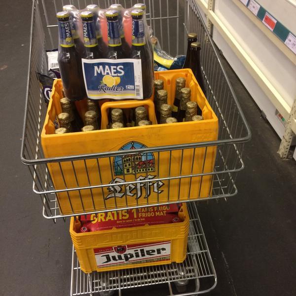 Photo taken at Colruyt by Kurt I. on 3/20/2015