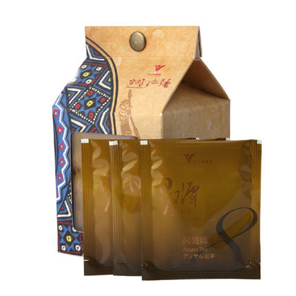 南投农会阿萨姆红茶包台湾进口红茶茶叶  大叶种8号茶33g 15包