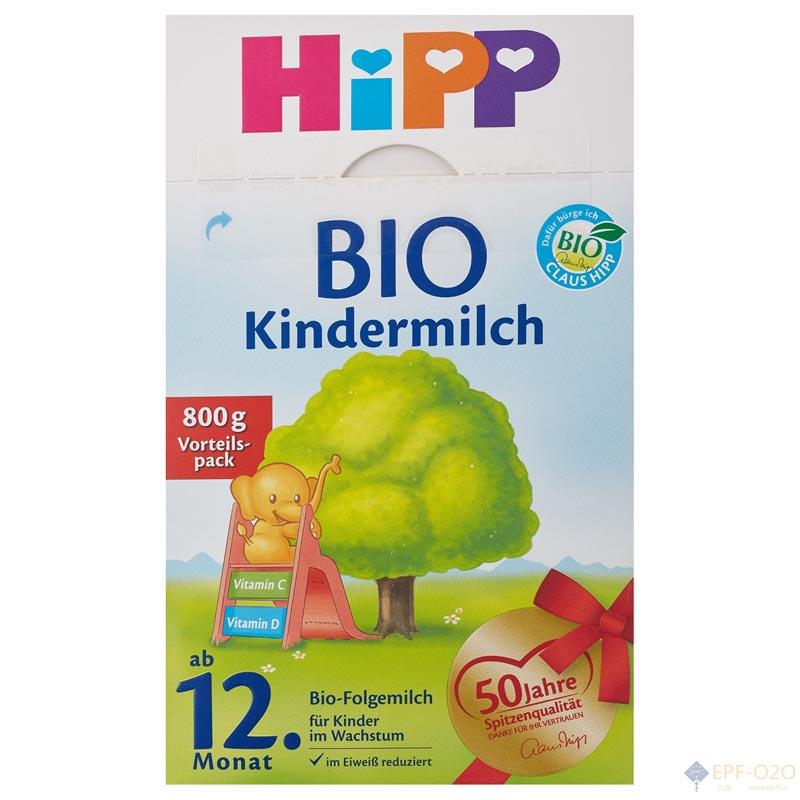 Hipp喜宝 有机奶粉4段800g Hipp喜宝 有机奶粉4段800g