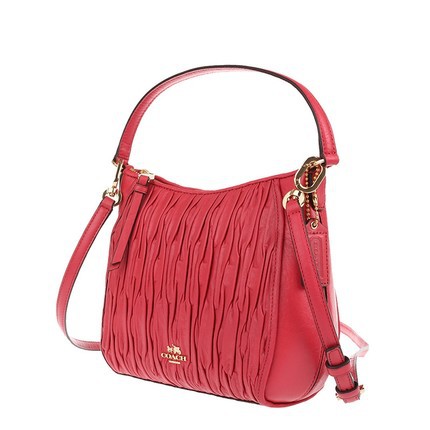 COACH/蔻驰2016新款女式皮质褶皱手提包时尚单肩女包 51908 COACH/蔻驰2016新款女式皮质褶皱手提包时尚单肩女包 51908