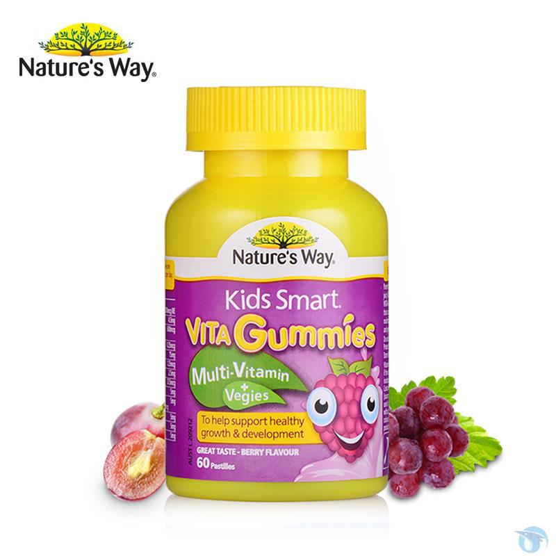 Natures Way 佳思敏 kids smart儿童复合维生素软糖 60粒