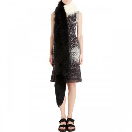 Marni 女式围巾 Q00152918 BLACK Marni 女式围巾 Q00152918 BLACK
