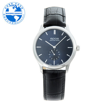 EPOS/ 爱宝时 正品男士手表 手动机械腕表3408.208.20.16.15