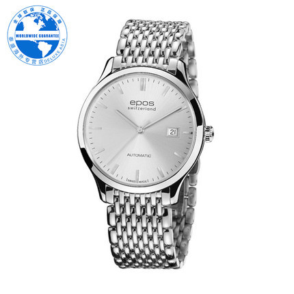EPOS/ 爱宝时 正品男士手表 自动机械腕表3420.152.20.18.30