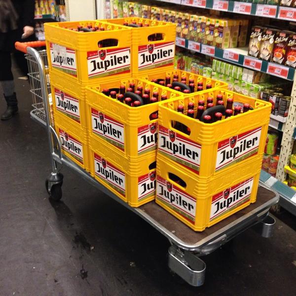 Photo taken at Colruyt by Alexis F. on 11/23/2013