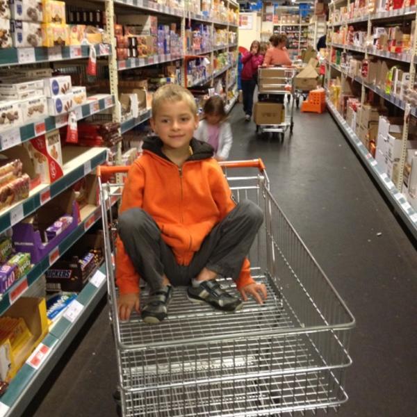 Photo taken at Colruyt by Vincent F. on 7/16/2012