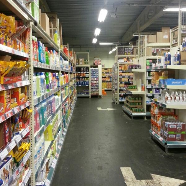 Photo taken at Colruyt by Yoann L. on 11/27/2012