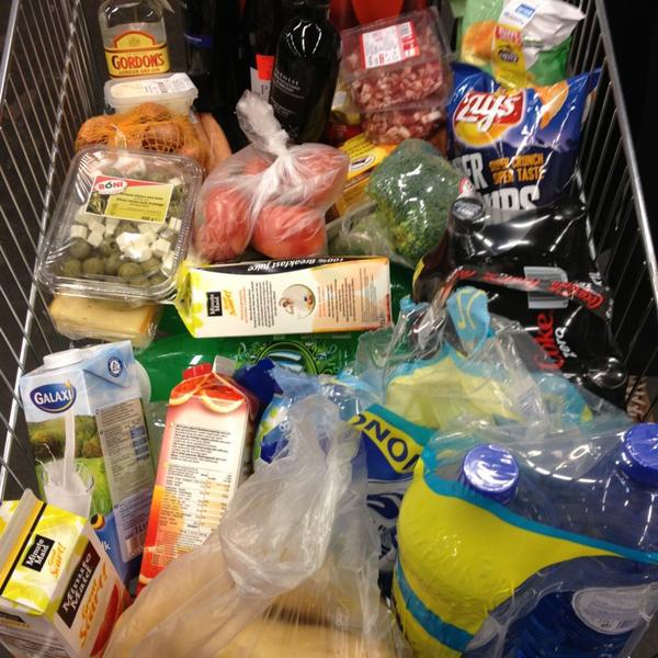 Photo taken at Colruyt by Joke A. on 4/5/2013