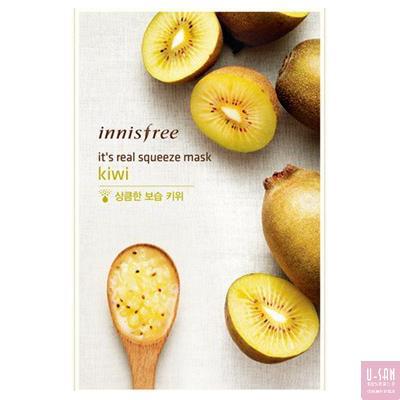 韩国 innisfree/悦诗风吟 贴片面膜 植物面膜 950面膜 奇异果