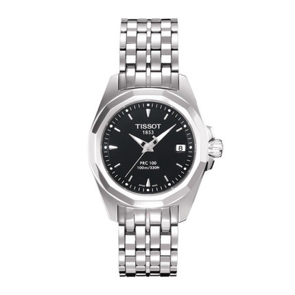 瑞士手表 天梭女表 手表女 石英表 钢带表  T008.010.11.051.00