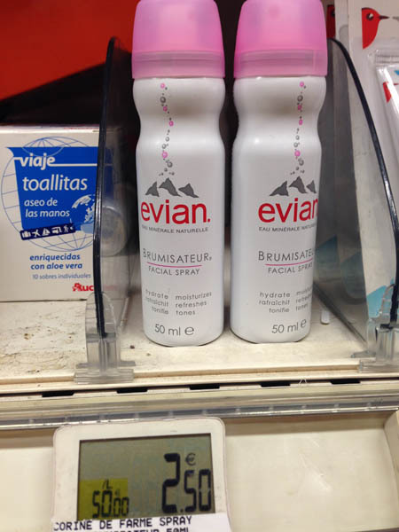 evian雅漾喷雾