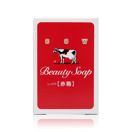 【日本直邮】cow/牛乳石碱香皂身体皂 牛奶保湿洁面皂 滋润 100g