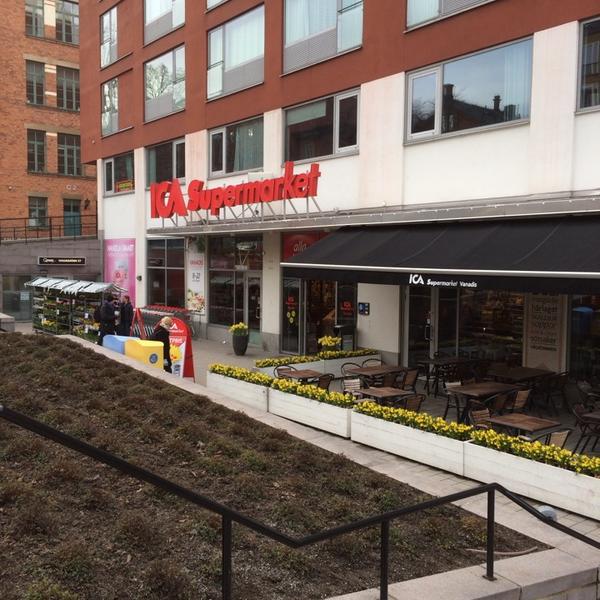 Photo taken at ICA Supermarket by Carl L. on 4/9/2014