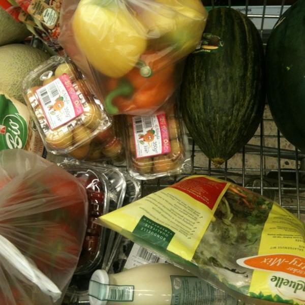 Photo taken at Kaufland by Stefanie on 8/10/2012