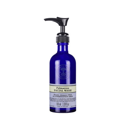 英国 NYR玫瑰草净化洗面奶 玫瑰草洁面乳100ml 控油收毛孔痘痘肌