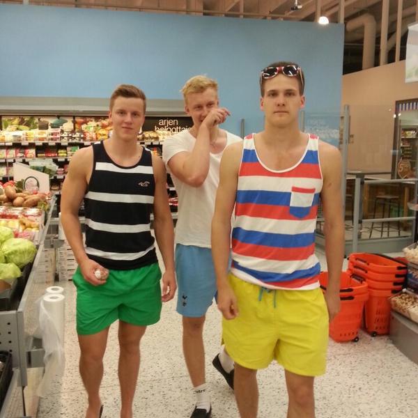 Photo taken at S-market by Mikko A. on 6/2/2013-芬兰南部埃斯波海滩湾1 Photo taken at S-market by Mikko A. on 6/2/2013