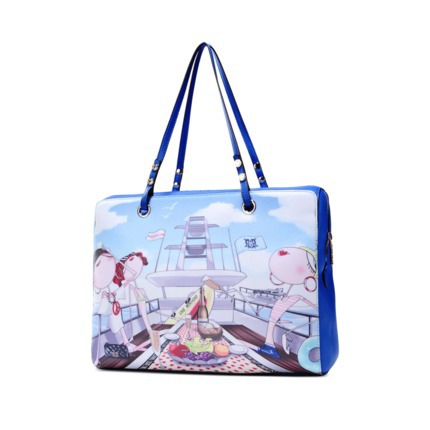 LOVE Moschino莫斯奇诺2016新款女士双手柄拉链手提包 45292780tt