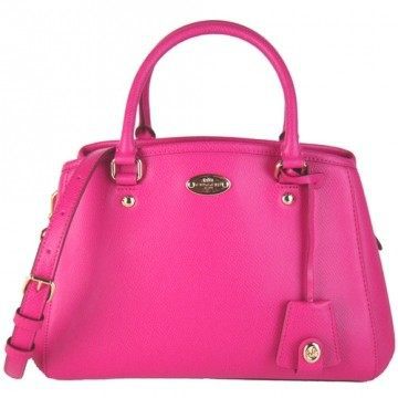 COACH 专柜新款 防刮皮革系列三层手提/斜背包-多色选