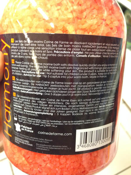 corine de farme芒果浴盐