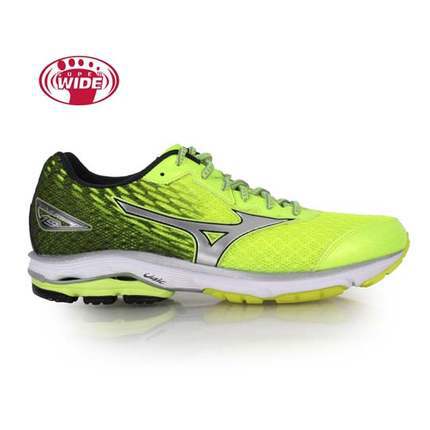 MIZUNO WAVE RIDER 19 男慢跑鞋-2E-宽楦 路跑 @台湾官网直邮进口