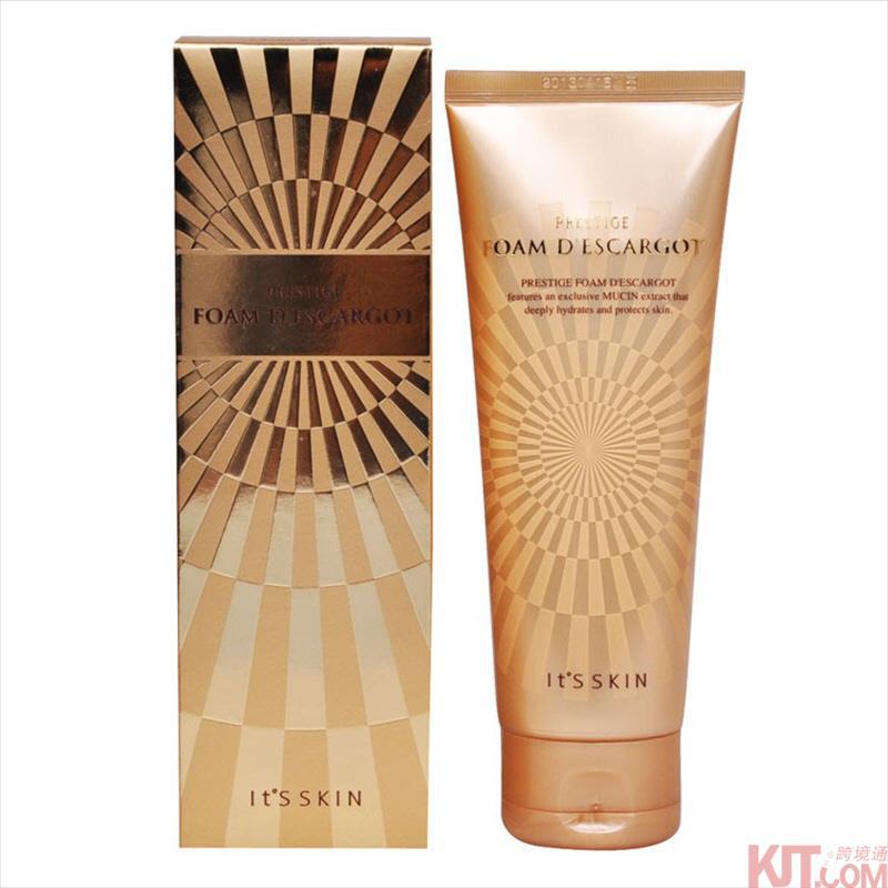 韩国 It s Skin伊思 晶钻 蜗牛洗面奶 美白 淡化痘印 去角质