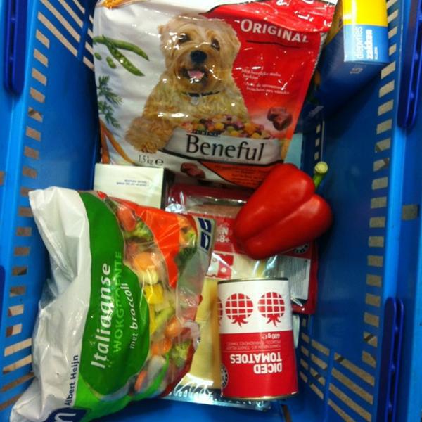 Photo taken at Albert Heijn by ElluhZelluf on 9/1/2012