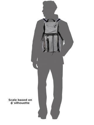 美国直邮 MARNI SAKB37 男士斜纹棉布大容量双肩背包包邮