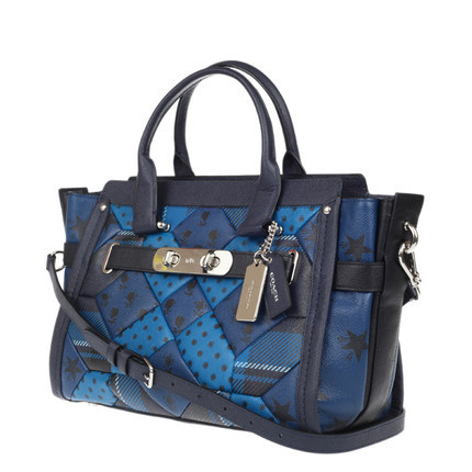 COACH/蔻驰专柜新款 大号纯皮格子时尚单肩斜挎手提女包 34558 COACH/蔻驰专柜新款 大号纯皮格子时尚单肩斜挎手提女包 34558