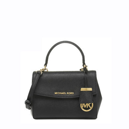 Michael Kors AVA金字防刮皮革手提斜背包(迷你)台湾官网直邮进口