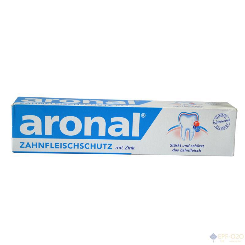 Aronal 含锌牙肉牙龈保护牙膏 75ml Aronal 含锌牙肉牙龈保护牙膏 75ml
