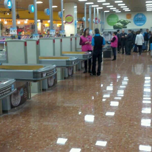 Photo taken at Caprabo by Eva R. on 3/14/2014