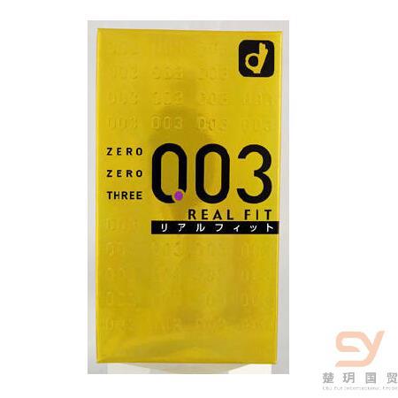 日本进口黄金超薄避孕套-冈本避孕套0.03 黄金超薄 10只