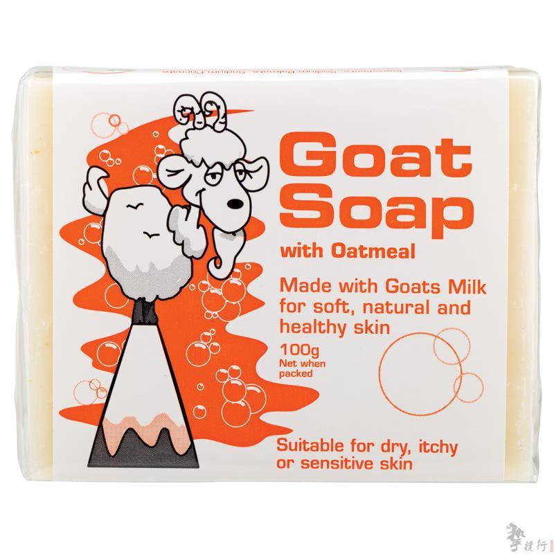 GoatSoap燕麦羊奶皂手工皂100g/块 GoatSoap燕麦羊奶皂手工皂100g/块