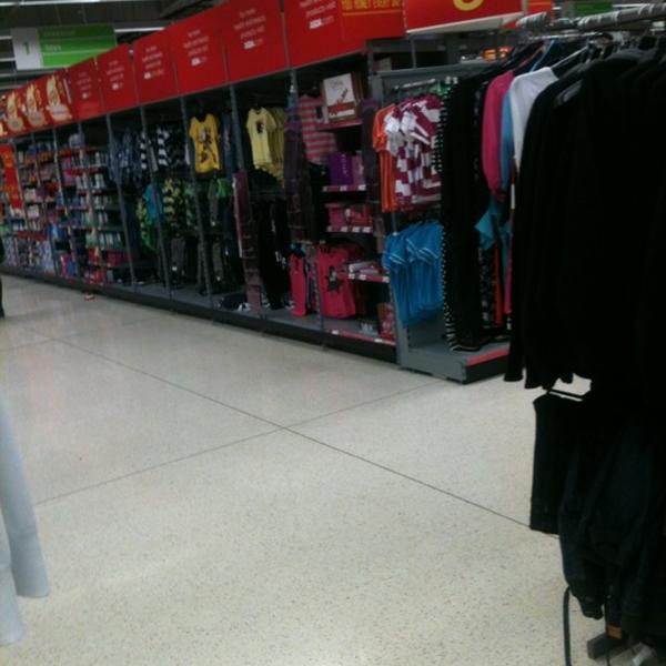 Photo taken at Asda by Joseph R. on 2/16/2012
