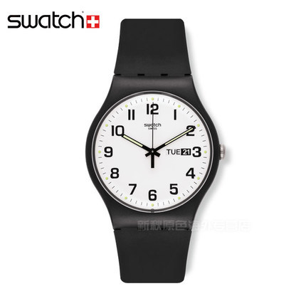 斯沃琪 Swatch 手表 2014 石英表中性原创炫彩 二次方 SUOB705