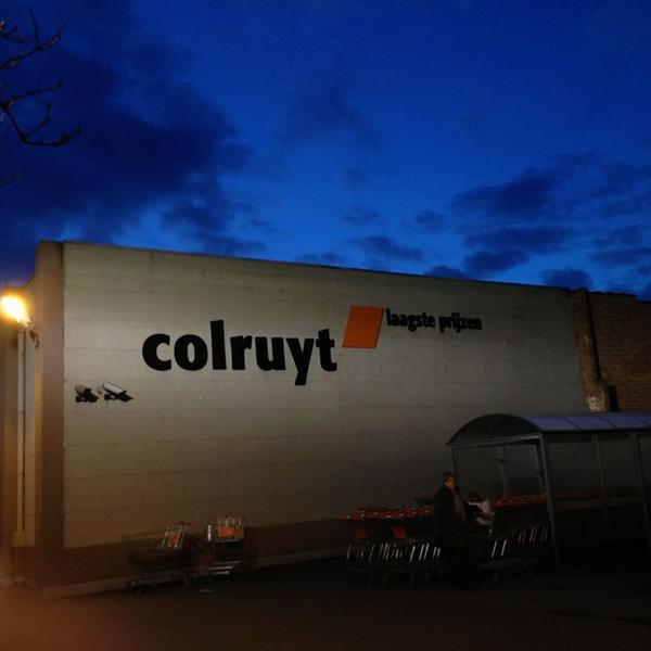 Photo taken at Colruyt by Benito R. on 2/8/2013