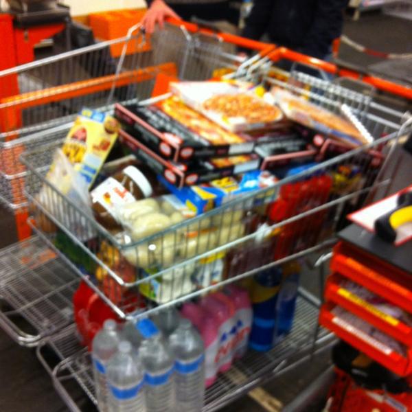 Photo taken at Colruyt by Michaël D. on 2/18/2013