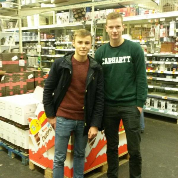 Photo taken at Colruyt by Matthias d. on 1/17/2015