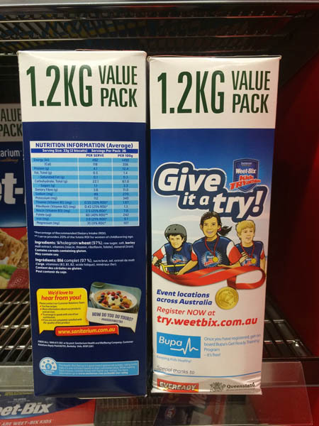 澳大利亚进口全麦麦片-Sanitarium全麦高纤有机麦片1.2kg 澳大利亚进口全麦麦片-Sanitarium全麦高纤有机麦片1.2kg