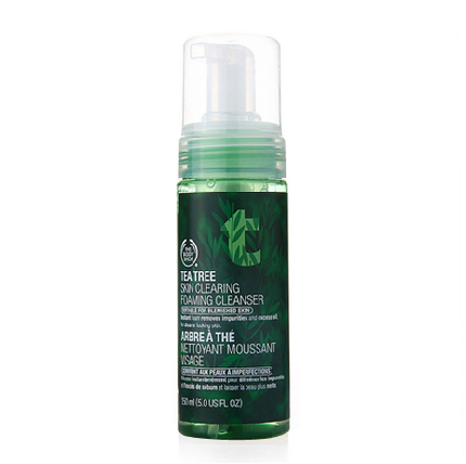 The Body Shop/美体小铺 茶树洁面摩丝泡沫150ml 洗面奶 The Body Shop/美体小铺 茶树洁面摩丝泡沫150ml 洗面奶